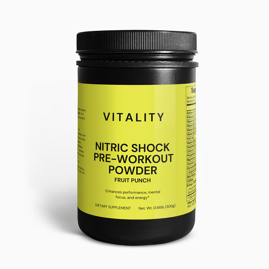 Nitric Shock Pre-Workout Powder (Fruit Punch)