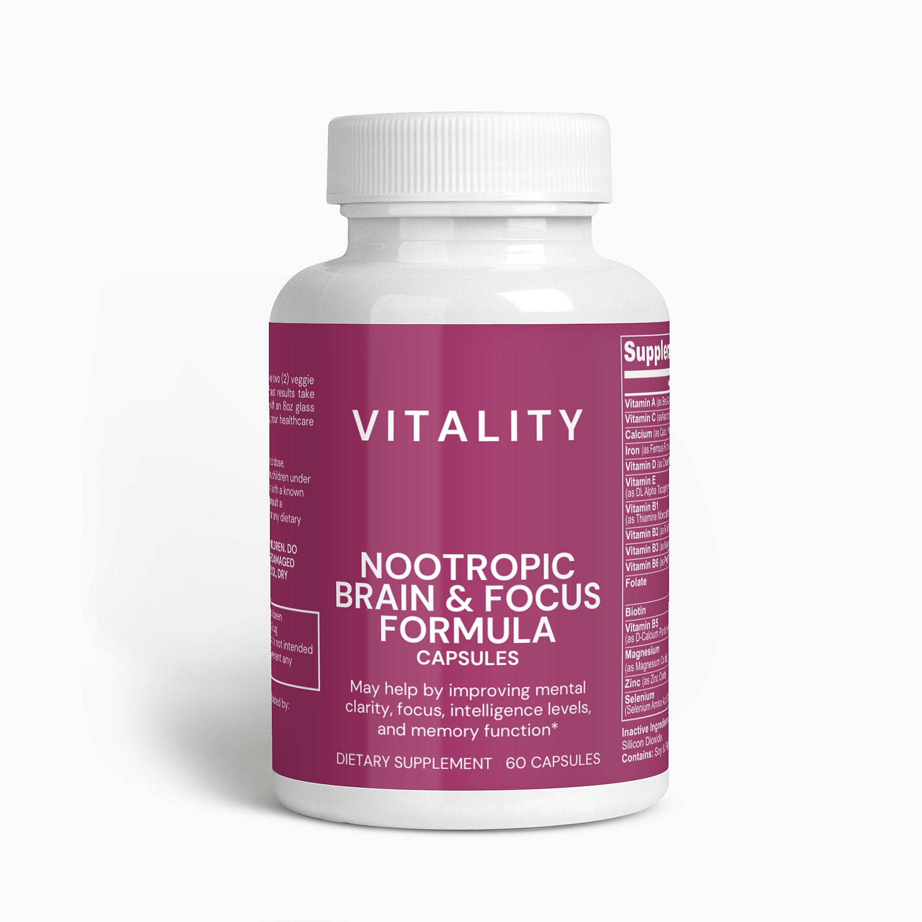 Nootropic Brain & Focus Formula