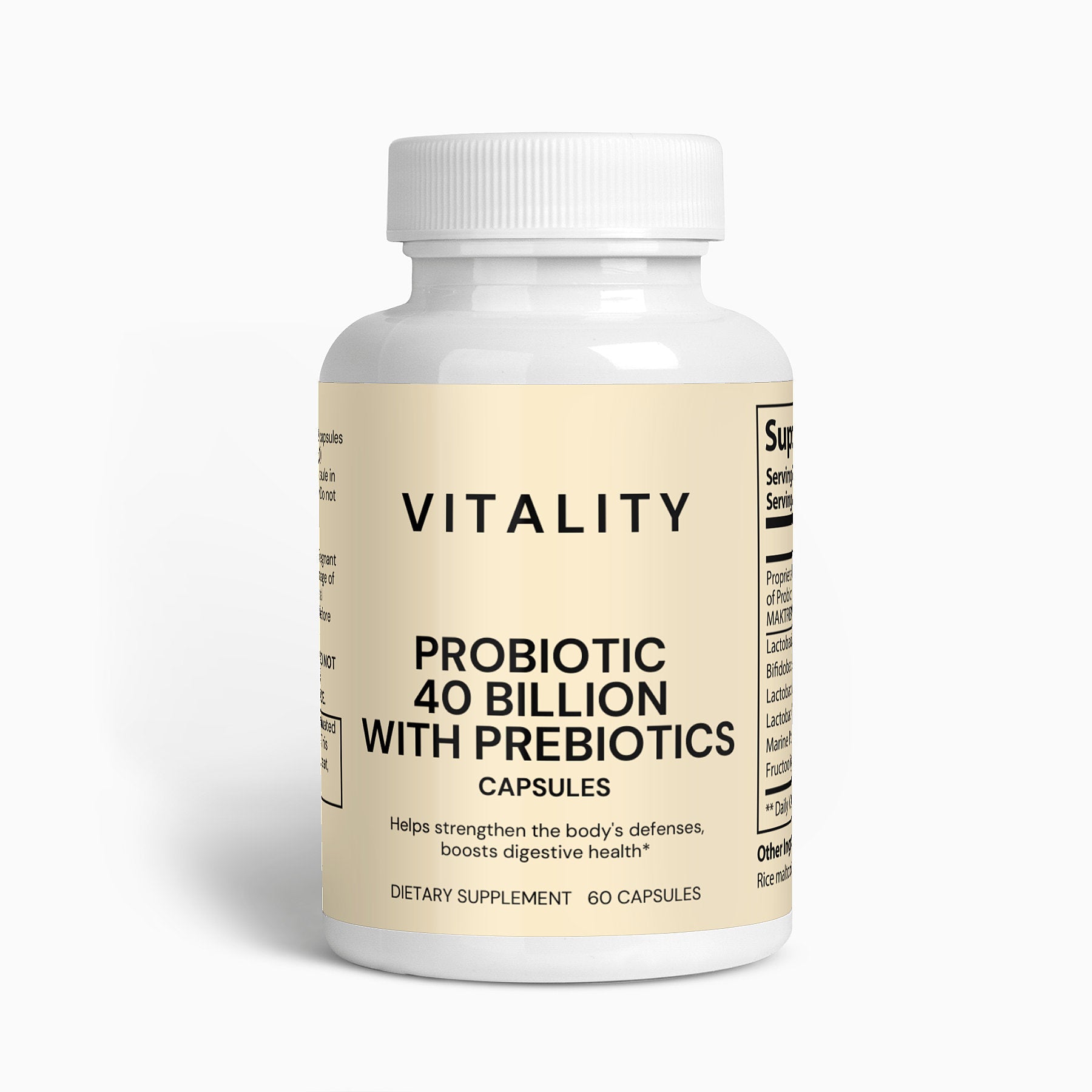 Probiotic 40 Billion with Prebiotics