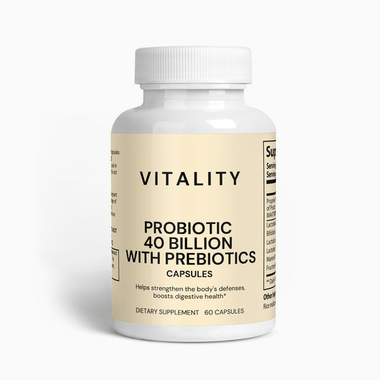 Probiotic 40 Billion with Prebiotics